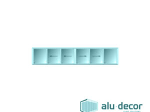 Aluminium Heavy Duty Sliding Door 6 Panel