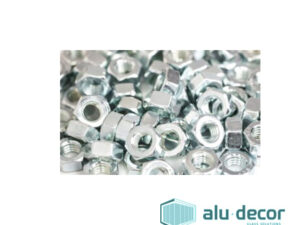 Galvanised Hex Nuts 8mm NMG08